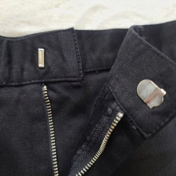 Vintage Emily the Strange Mini Skirt, Cat, Embroidered, Black, Size 7 - Picture 4 of 5